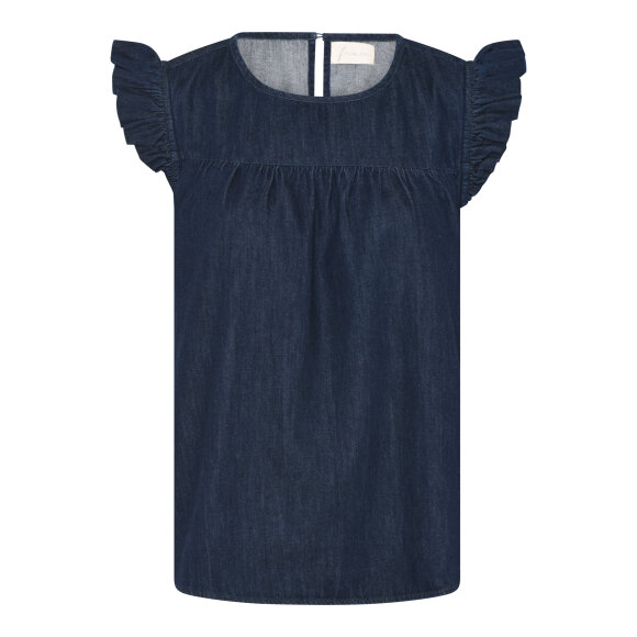 FRAU - DARK BLUE DENIM STOCKHOLM TOP