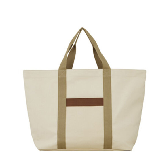 BECKSÖNDERGAARD - BIRCH WHITE CANVAS BERTA BAG