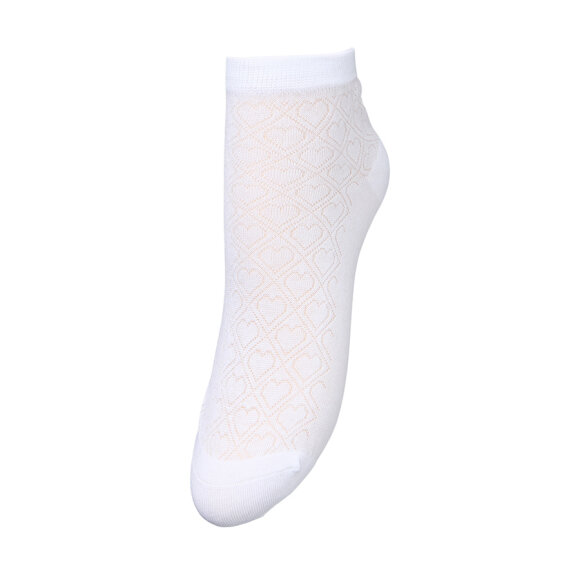 BECKSÖNDERGAARD - WHITE SHORT SIGNA COTTA SOCK