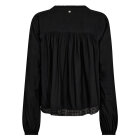 MOS MOSH - BLACK MMMACHA LACE BLOUSE