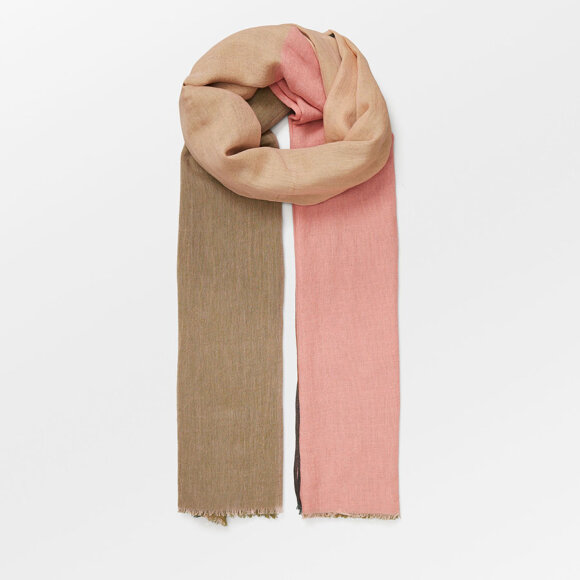 BECKSÖNDERGAARD - CLAY ROSE KIKKO COWEA SCARF