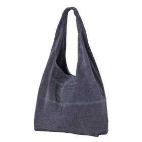 BECKSÖNDERGAARD - DARK BLUE SUEDE DALILEA BAG