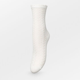 BECKSÖNDERGAARD - BIRCH WHITE LEOFA COTTA SOCK