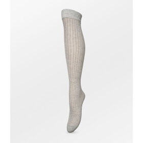 BECKSÖNDERGAARD - LIGHT GREY MEL UMA KNEE SOCK