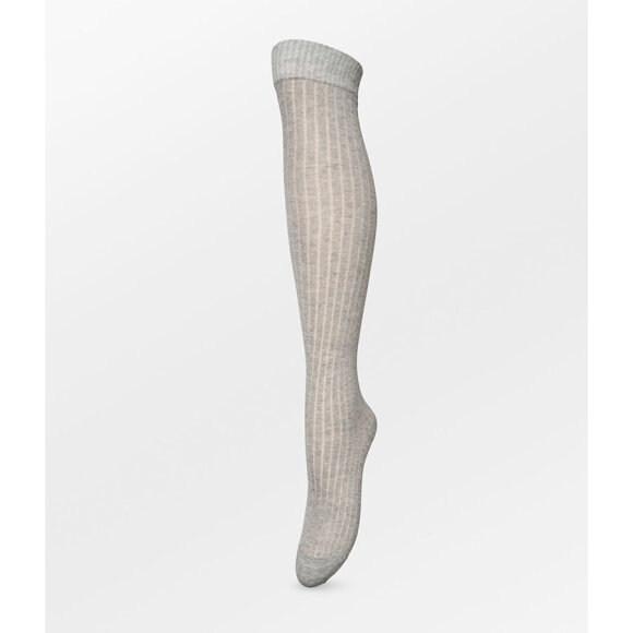 BECKSÖNDERGAARD - LIGHT GREY MEL UMA KNEE SOCK