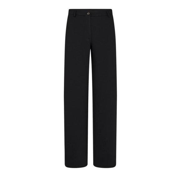 FREEQUENT - BLACK FQNANNI PANT WIDE LEG ST