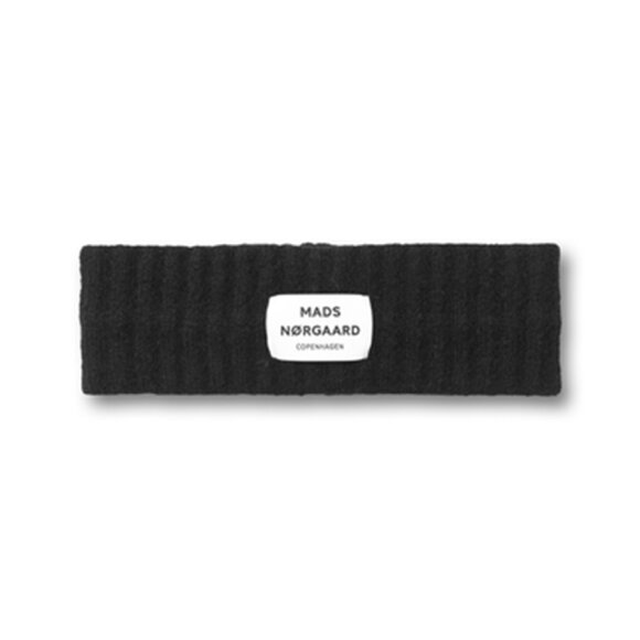 MADS NØRGAARD - BLACK TOSCA ASCHLEY HEADBAND