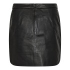 IVY COPENHAGEN - BLACK KYLIE LEATHER MINI SKIRT