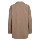 FREEQUENT - TAUPE GRAY MEL FQYANNA-JACKET