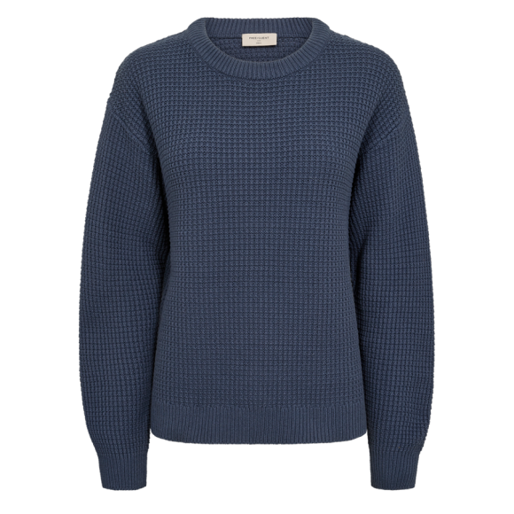 FREEQUENT - VINT INDIGO FQCOTLA-PULLOVER