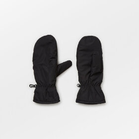 BECKSÖNDERGAARD - BLACK PADDED NYLONA MITTENS