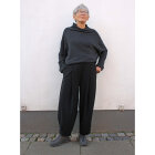 LISELOTTE HORNSTRUP - BLACK HALF PANTS VISCOSE