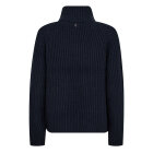 MOS MOSH - SAL NAVY MMTHYRA HIGHNECK KNIT