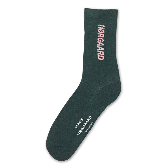 MADS NØRGAARD - DARK GREEN SOCK SINGLE PLAY