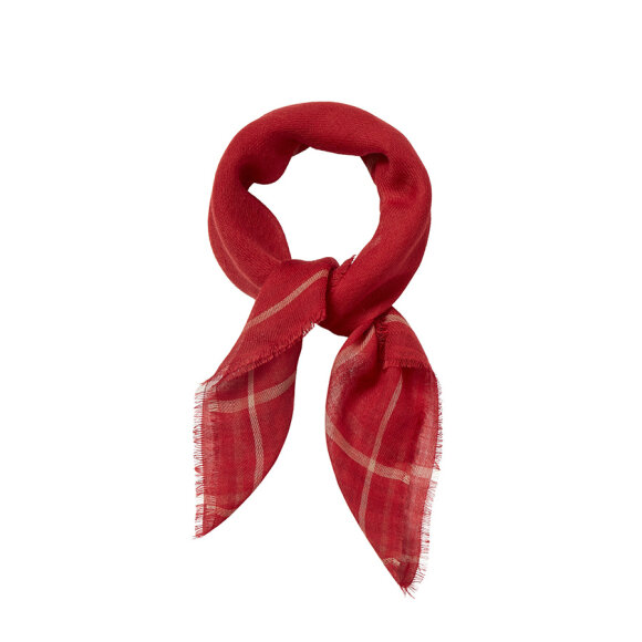 BECKSÖNDERGAARD - SAVVY RED GRAFA WICA SCARF