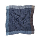 BECKSÖNDERGAARD - DARK BLUE EKKO WICA BIG SCARF