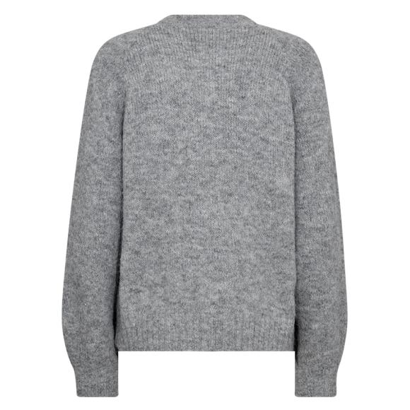 FREEQUENT - MEDIUM GREY FQLOUISA-CARDIGAN