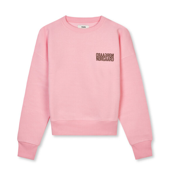 MADS NØRGAARD - CANDY PINK ORG SWEAT TILVINA