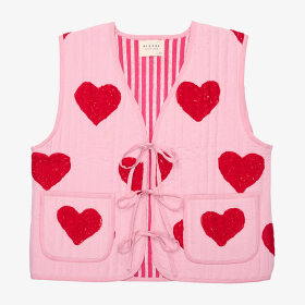 SISSEL EDELBO - RED HEART HONEY VEST