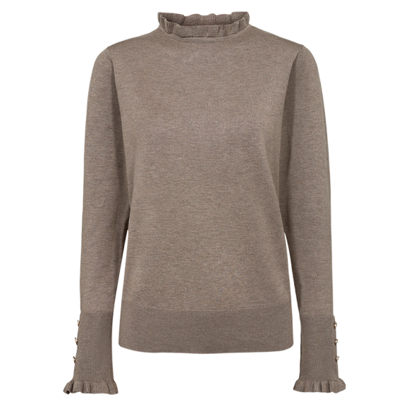 FREEQUENT - SIMPLY TAUPE FQKATIE-PULLOVER