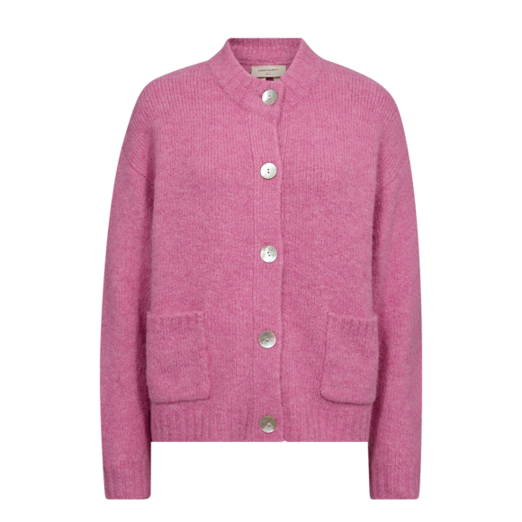 FREEQUENT - FUCHSIA PINK FQLOUISA-CARDIGAN