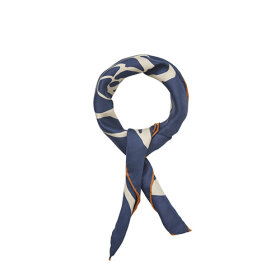 BECKSÖNDERGAARD - NAVY BLAZER ROSEA SIA SCARF