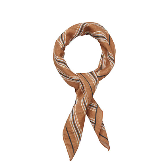 BECKSÖNDERGAARD - BROWN SUGAR TILLY COTTA SCARF